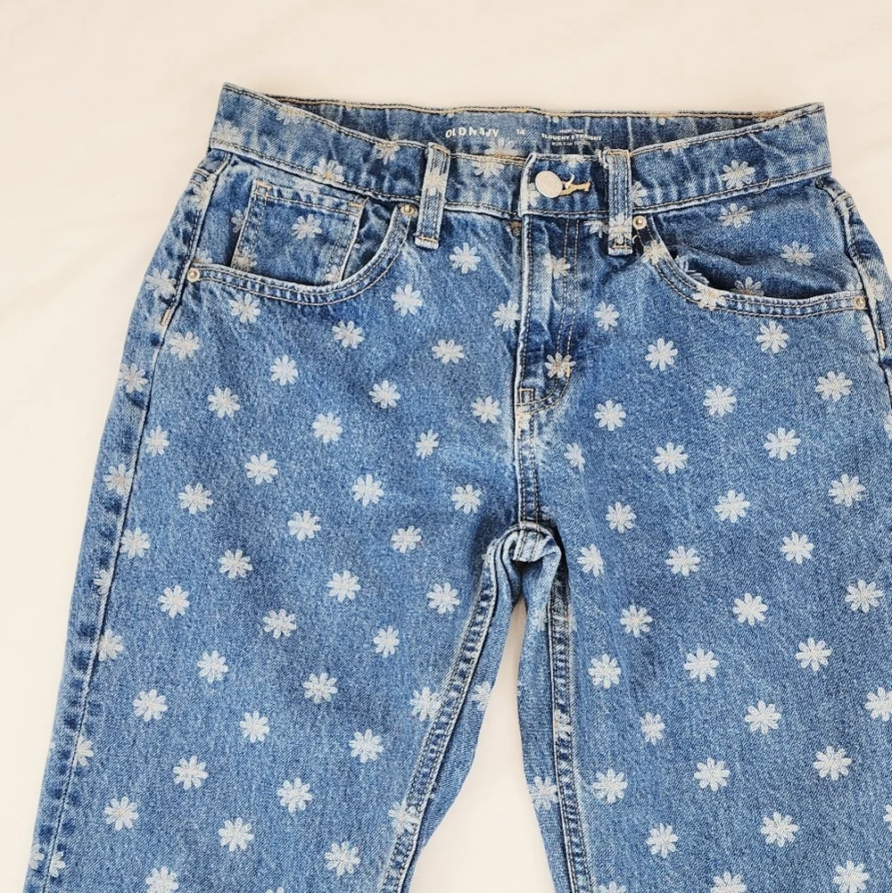 Old Navy High Rise Slouchy Straight Jeans Pants